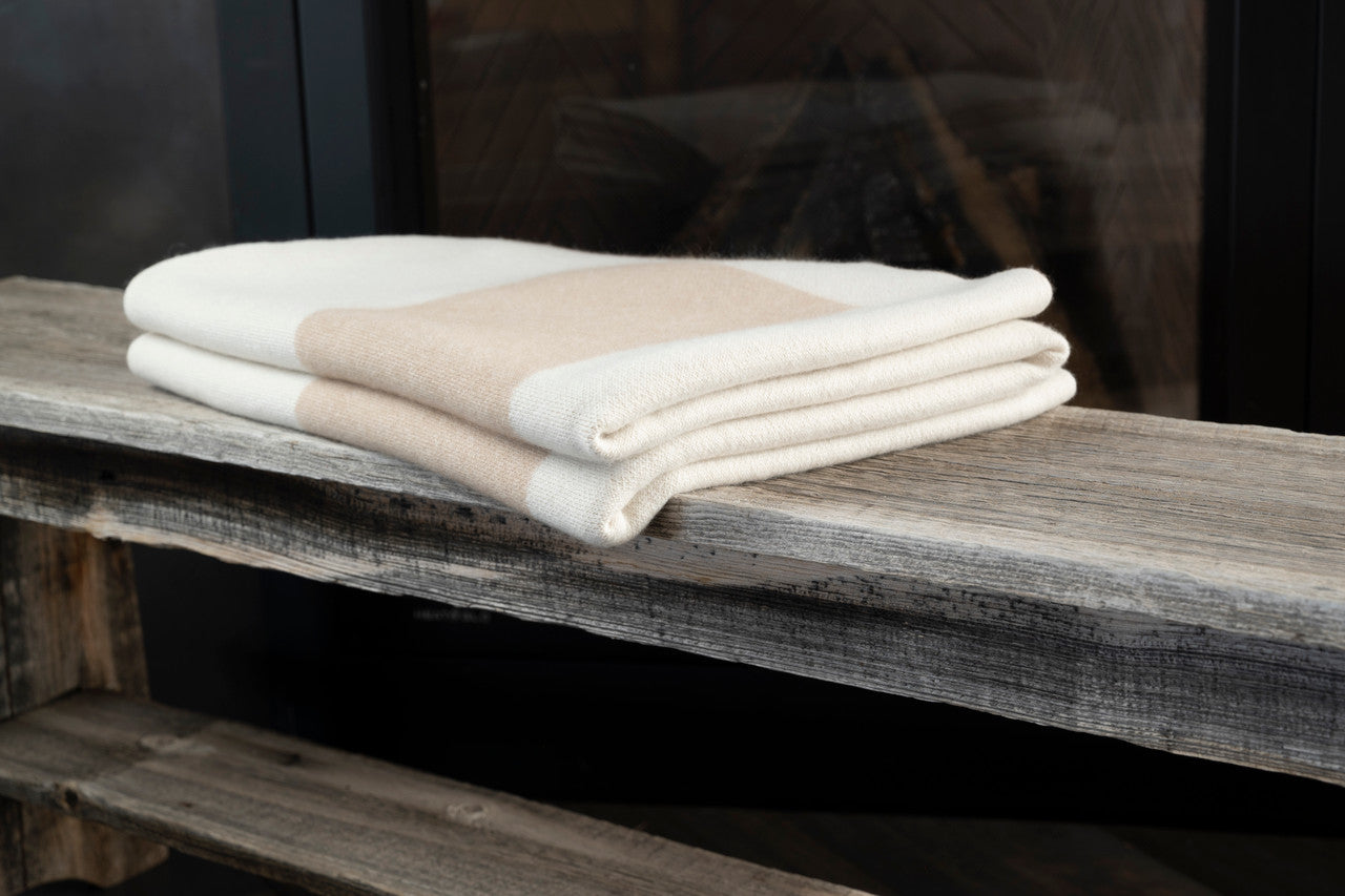 Color Field - Sandstone & Linen on White