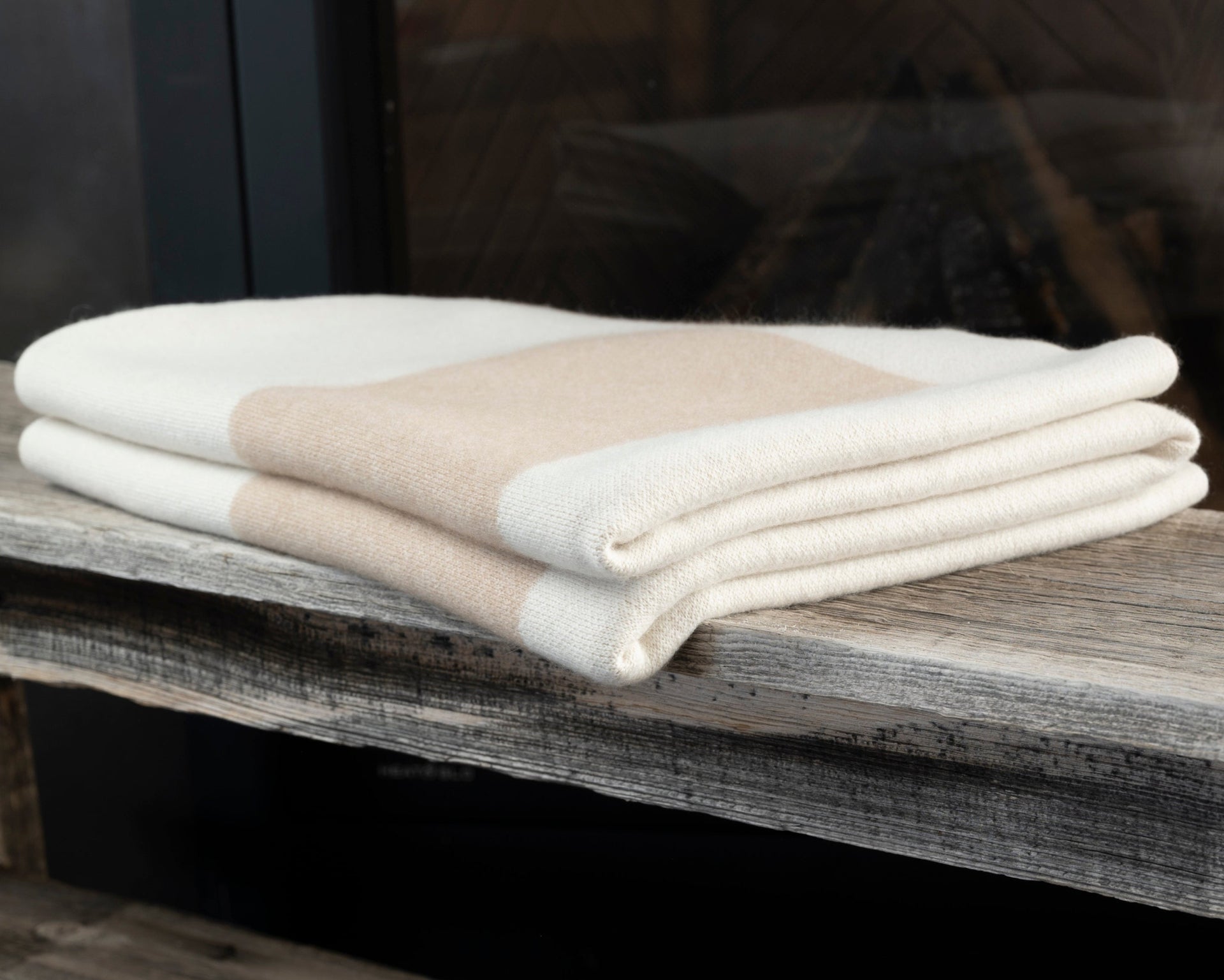 Color Field - Sandstone & Linen on White