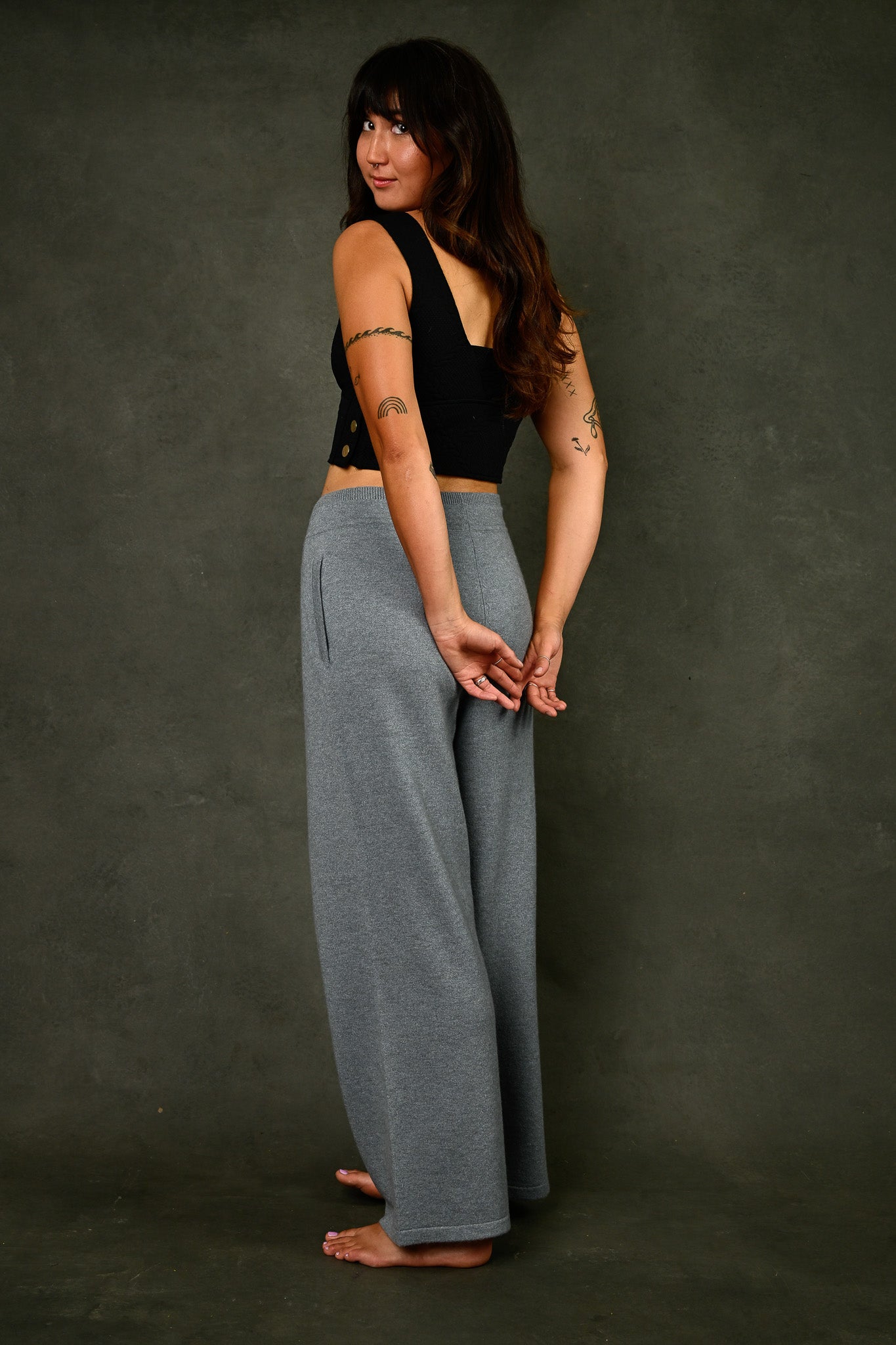 Mongolian Cashmere Loungewear Set (Polo + Trouser)