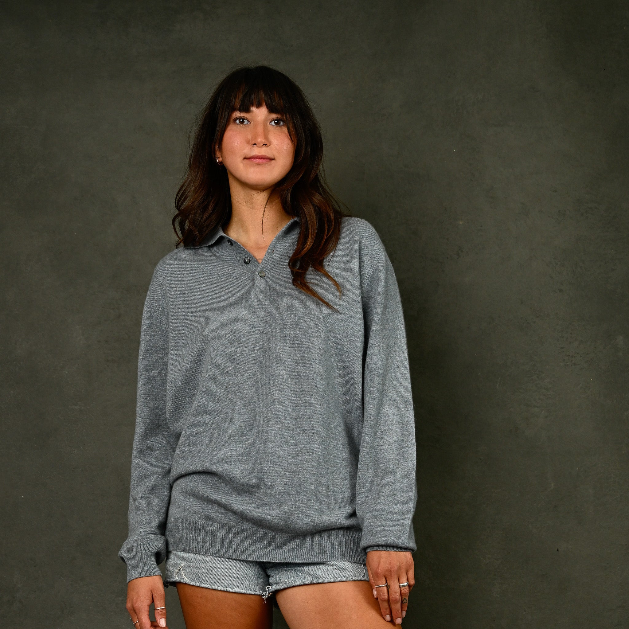 Mongolian Cashmere Loungewear Set (Polo + Trouser)