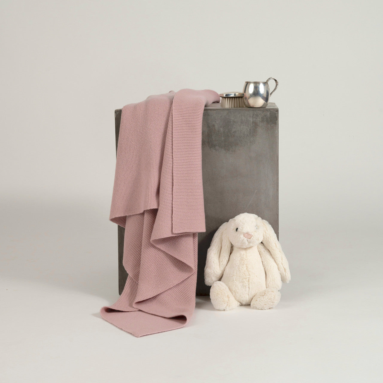 Cashmere Pique Knit Baby Blankets