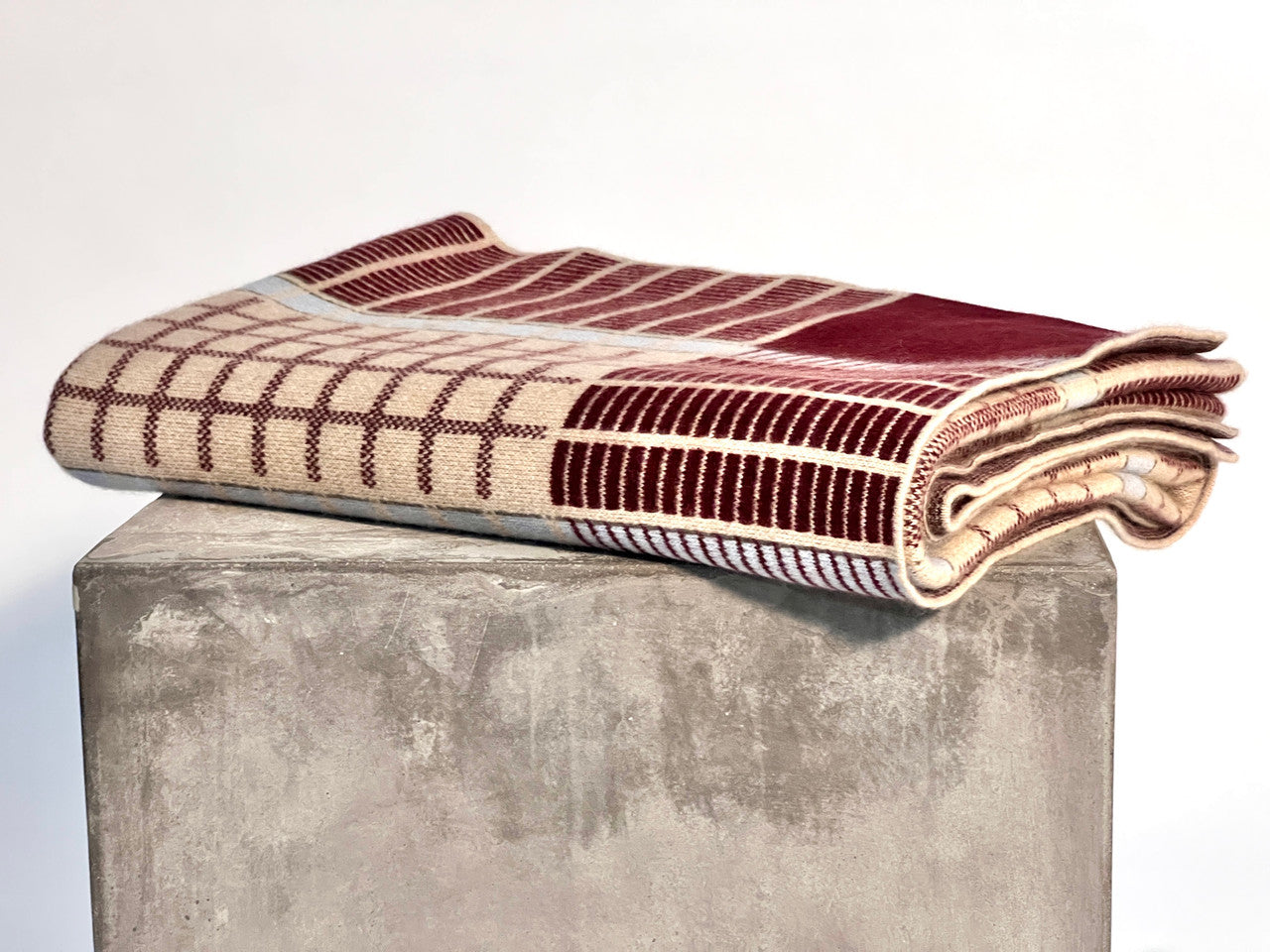 Burgundy Vintage Bauhaus