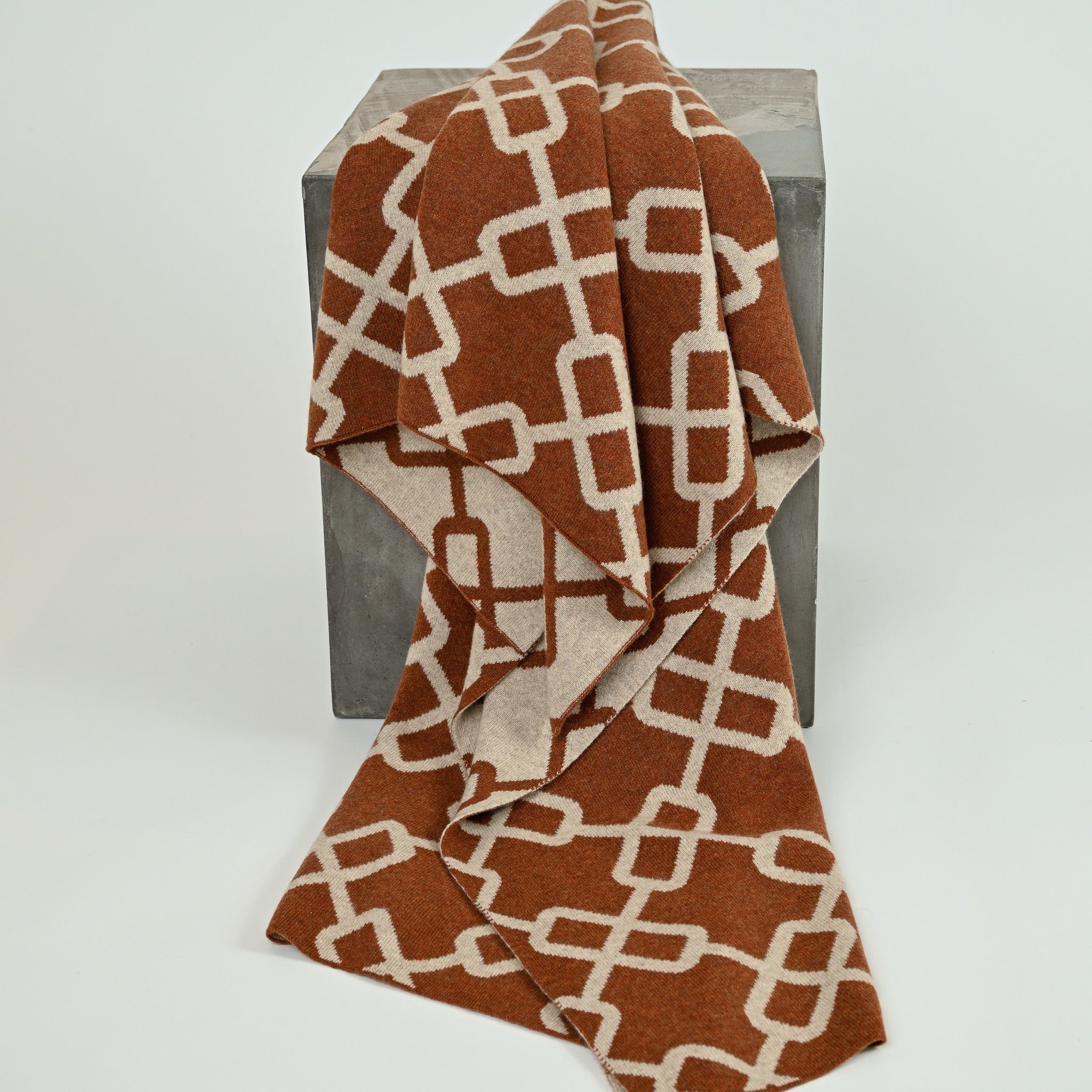The Hazaar Throw - Fall Brown & Latte