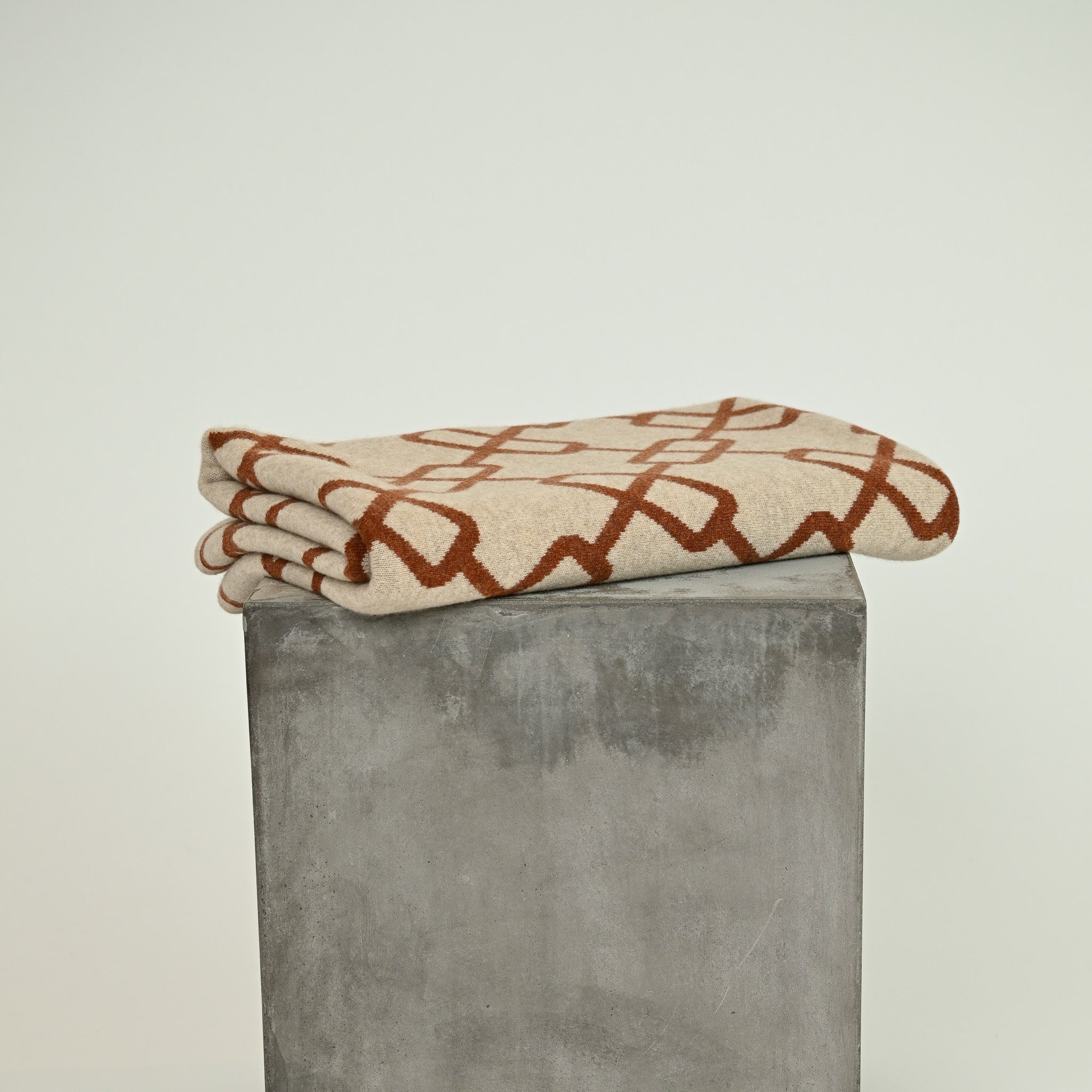 The Hazaar Throw - Fall Brown & Latte