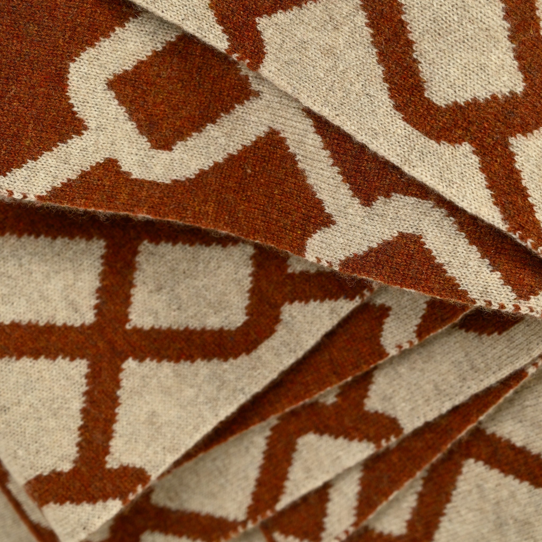 The Hazaar Throw - Fall Brown & Latte