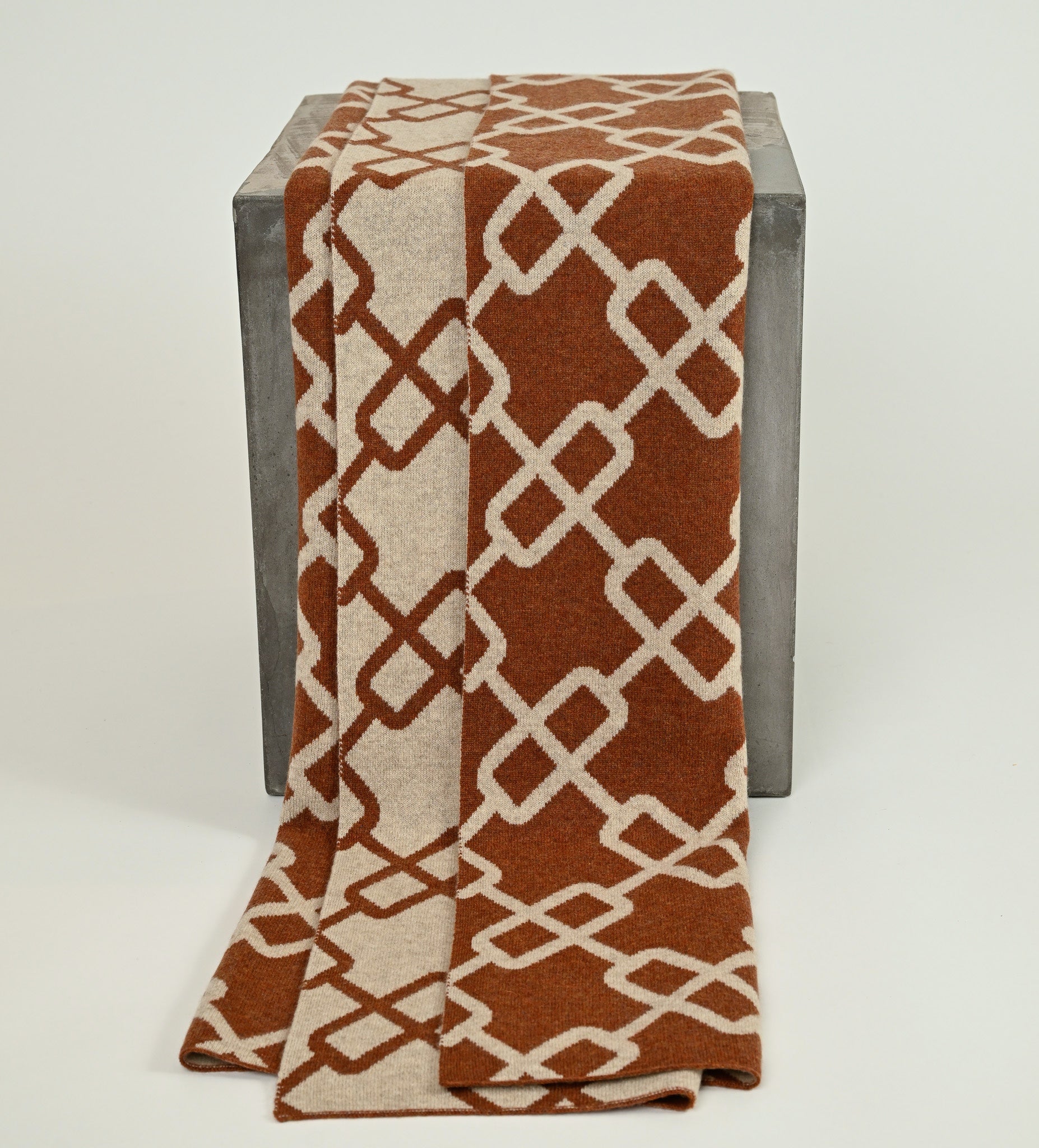 The Hazaar Throw - Fall Brown & Latte