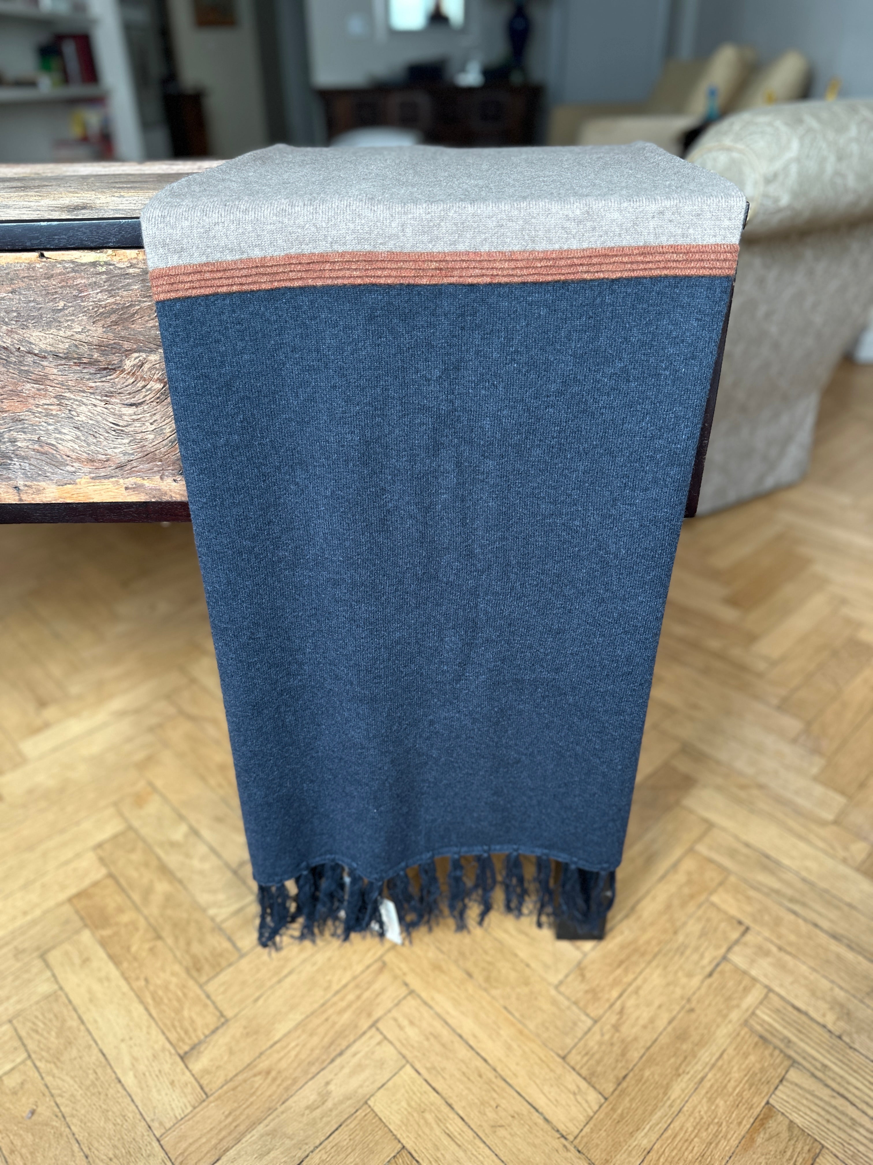 The Horizon Throw - Ink